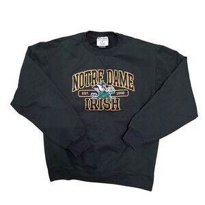 Champion Green Notre Dame Irish Crewneck Sweater
